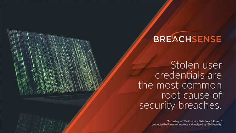 Stolen user credentials are the most common root cuase of security breaches.