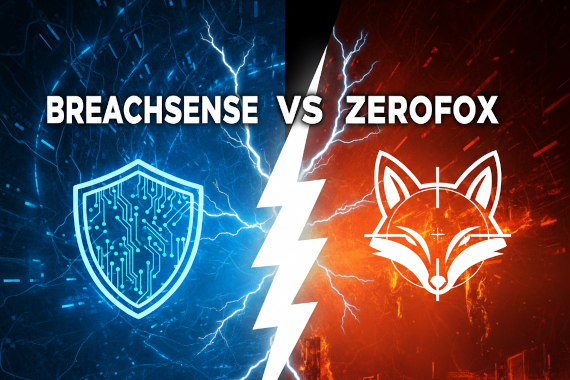 Breachsense vs ZeroFox: Dark Web Monitoring Compared